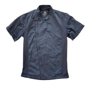 Chef Works Women’s XS Gray Cook Kitchen Top Shirt Work